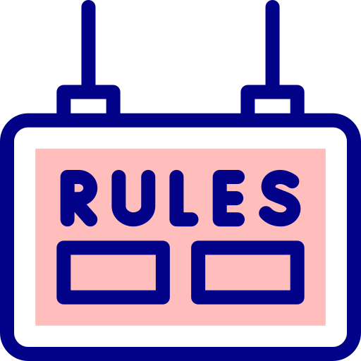 Rules Detailed Mixed Lineal color icon