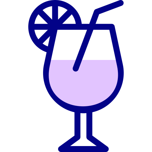 cocktail Detailed Mixed Lineal color icon