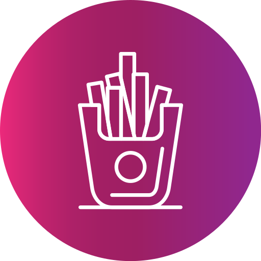 pommes frittes Generic Flat Gradient icon