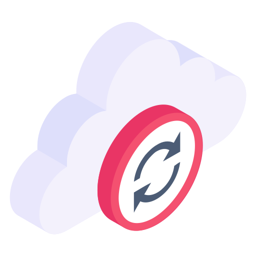 cloud-synchronisierung Generic Isometric icon
