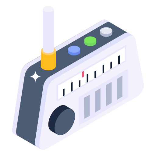 radio Generic Isometric icon