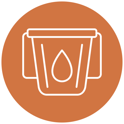 Water bucket Generic Flat icon