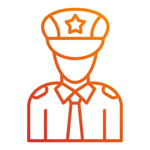 경찰관 Generic Gradient icon