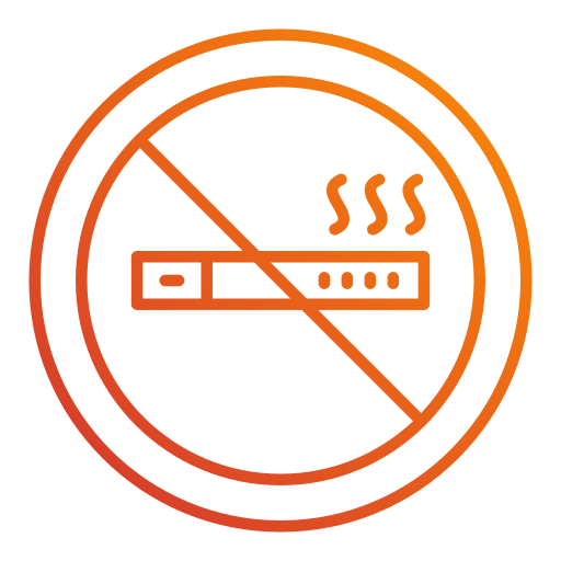 proibido fumar Generic Gradient Ícone