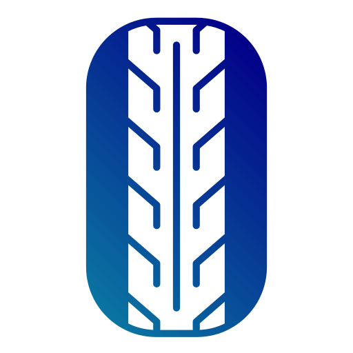Tire Generic Flat Gradient icon