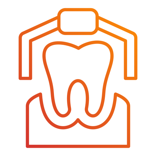 estrazione di un dente Generic Gradient icona