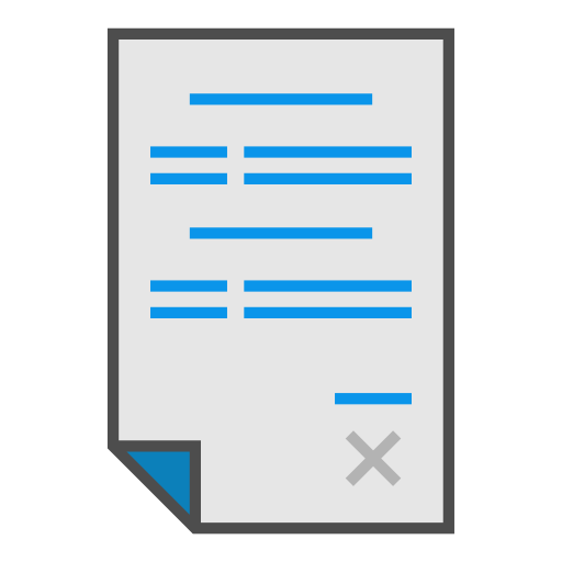 Reject Generic Outline Color icon