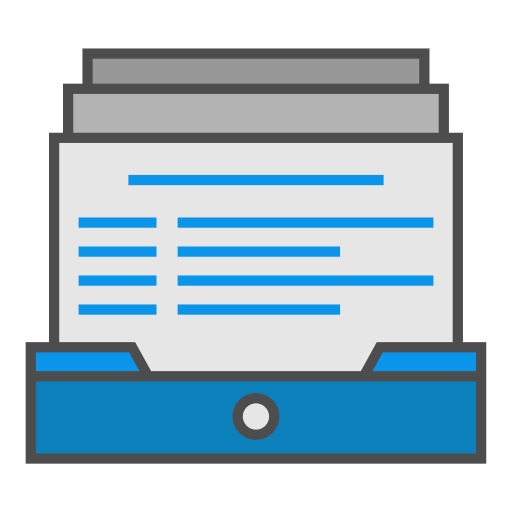 File Generic Outline Color icon