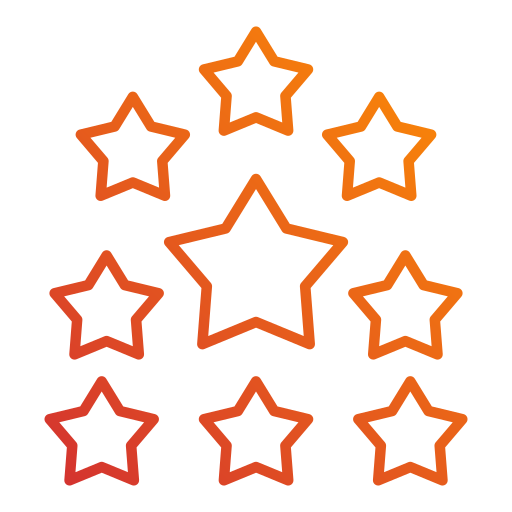 gwiazdy Generic Gradient ikona