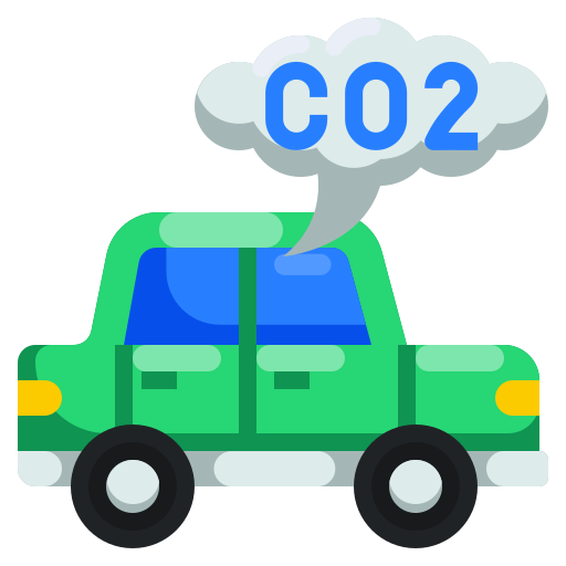 이산화탄소 Generic Flat icon