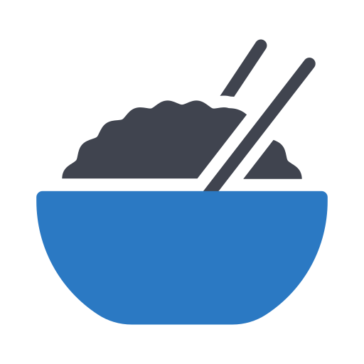 Чаша для риса Generic Blue иконка