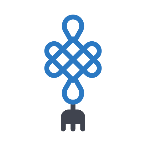 Knot Generic Blue icon