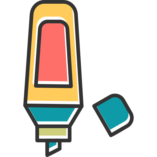 Highlighter Generic Color Omission icon
