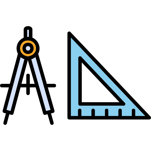 geometrie Generic Outline Color icon