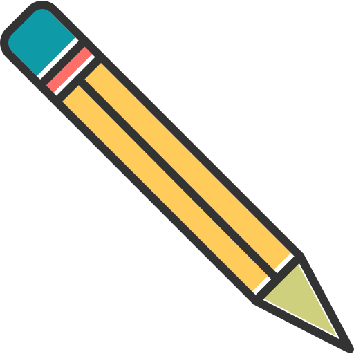 Pencil Generic Color Omission icon