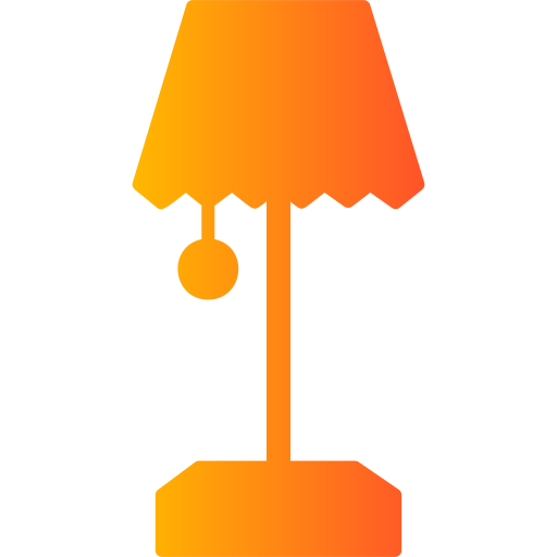 테이블 램프 Generic Flat Gradient icon