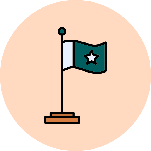 flagge Generic Outline Color icon