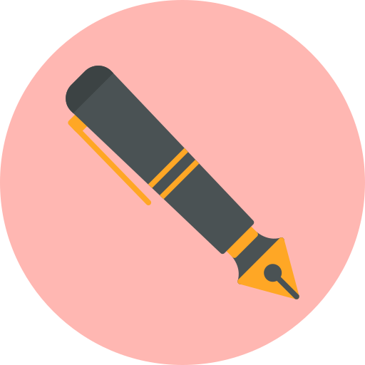 Перьевая ручка Generic Flat иконка
