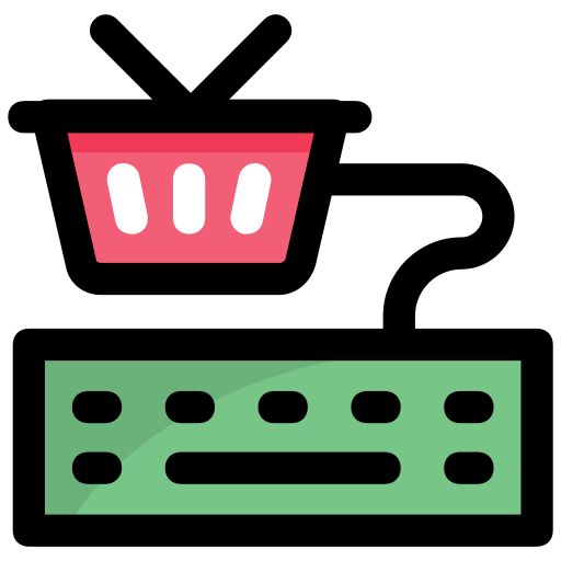 온라인 쇼핑 Generic Outline Color icon