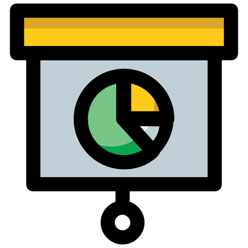 zakelijke presentatie Generic Outline Color icoon