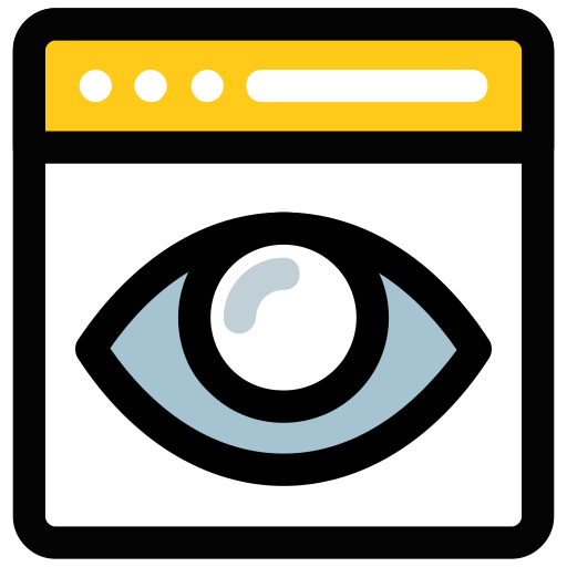 web-sichtbarkeit Generic Outline Color icon