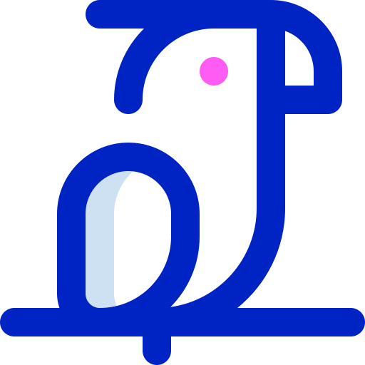 papuga Super Basic Orbit Color ikona