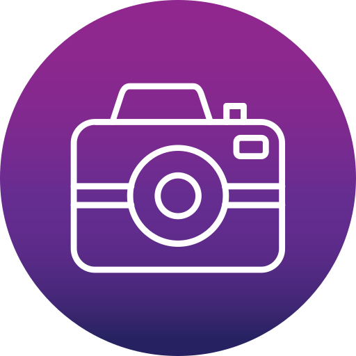 fotocamera Generic Flat Gradient icona