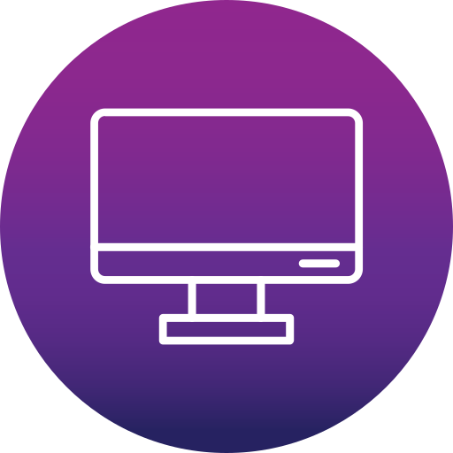 Monitor Generic Flat Gradient icon