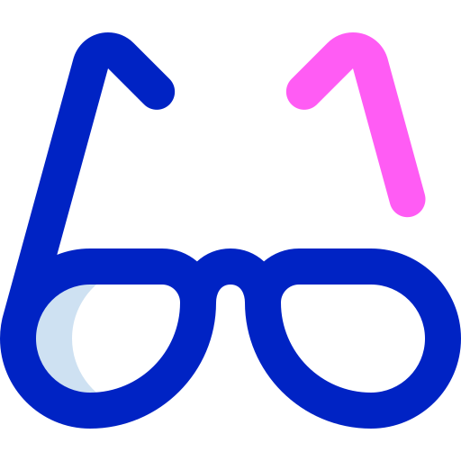 des lunettes de soleil Super Basic Orbit Color Icône
