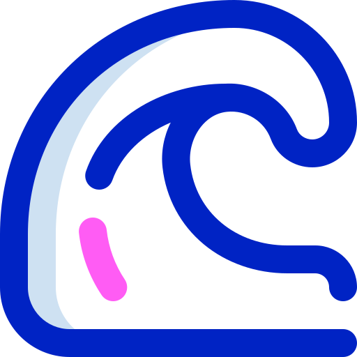 파도 Super Basic Orbit Color icon