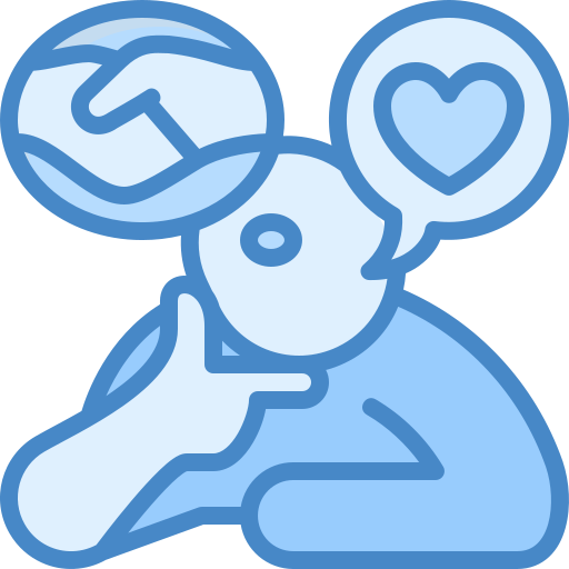 pensamiento Generic Blue icono