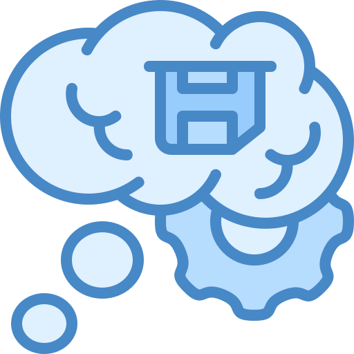메모리 Generic Blue icon