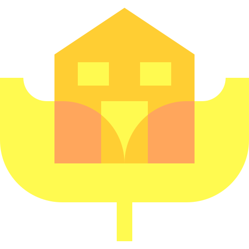Green house Basic Sheer Flat icon