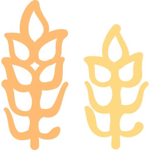 小麦 Basic Hand Drawn Color icon