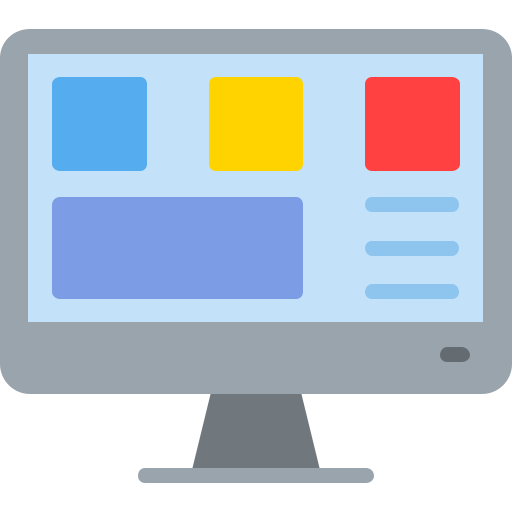 웹 디자인 Generic Flat icon