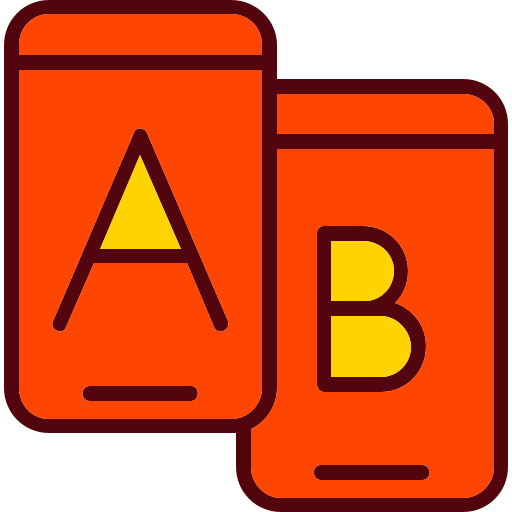 ab-test Generic Outline Color icon