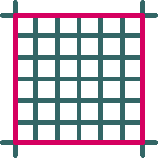 grille Generic Outline Color Icône