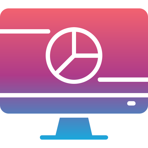 visualización de datos Generic Flat Gradient icono