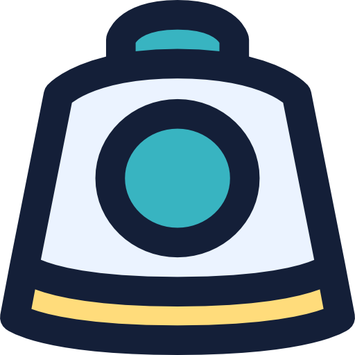 Space capsule Vitaliy Gorbachev Lineal Color icon