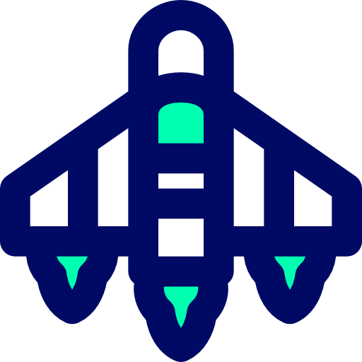 Spaceship Vitaliy Gorbachev Green Shadow icon