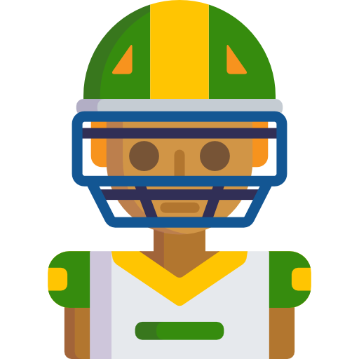 American football player Special Flat icon