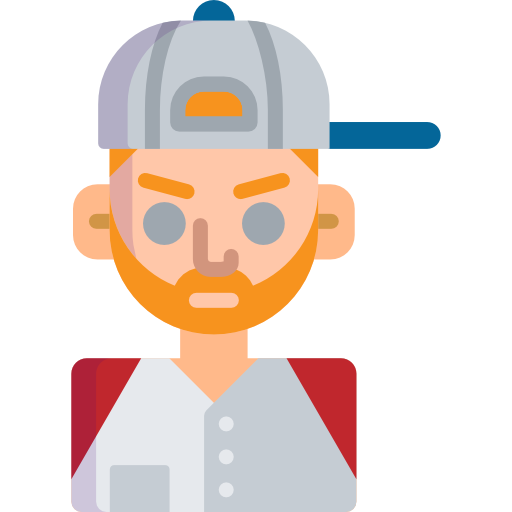 Baseball player Special Flat icon