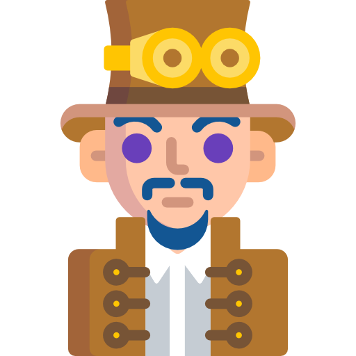 Steampunk Special Flat icon