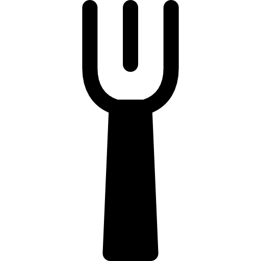 tenedor Basic Rounded Filled icono