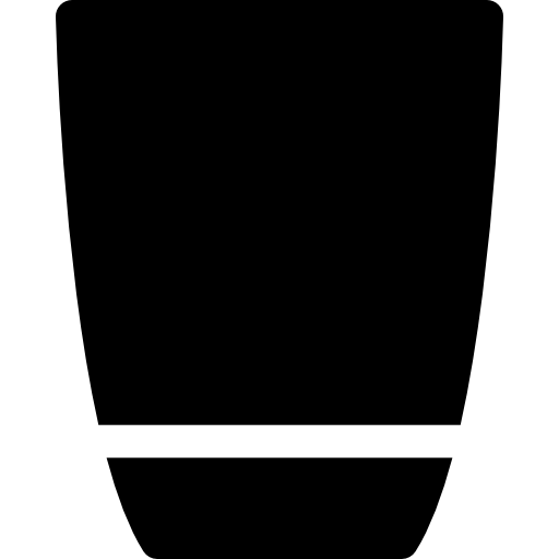 szkło Basic Rounded Filled ikona