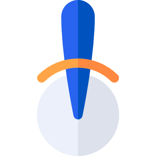 피자 커터 Basic Rounded Flat icon
