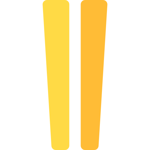 palillos Basic Rounded Flat icono