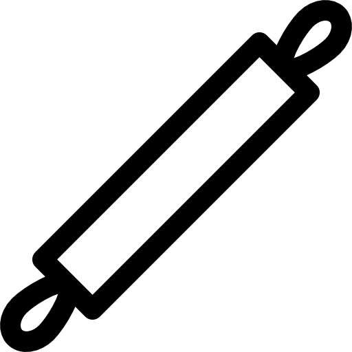 nudelholz Basic Rounded Lineal icon