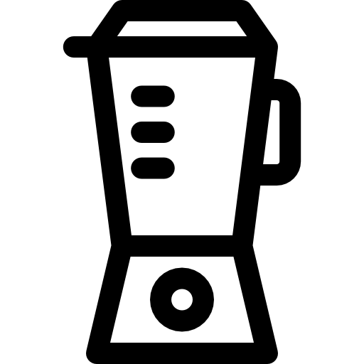 mixeur Basic Rounded Lineal Icône