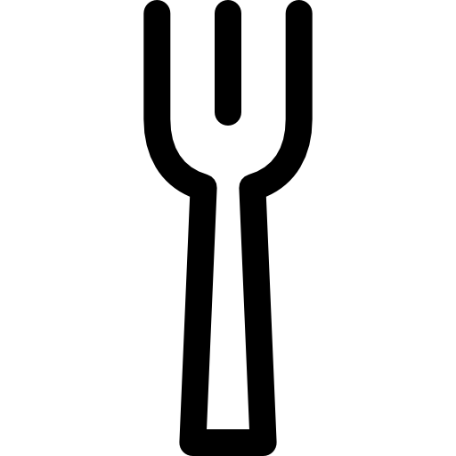 gabel Basic Rounded Lineal icon
